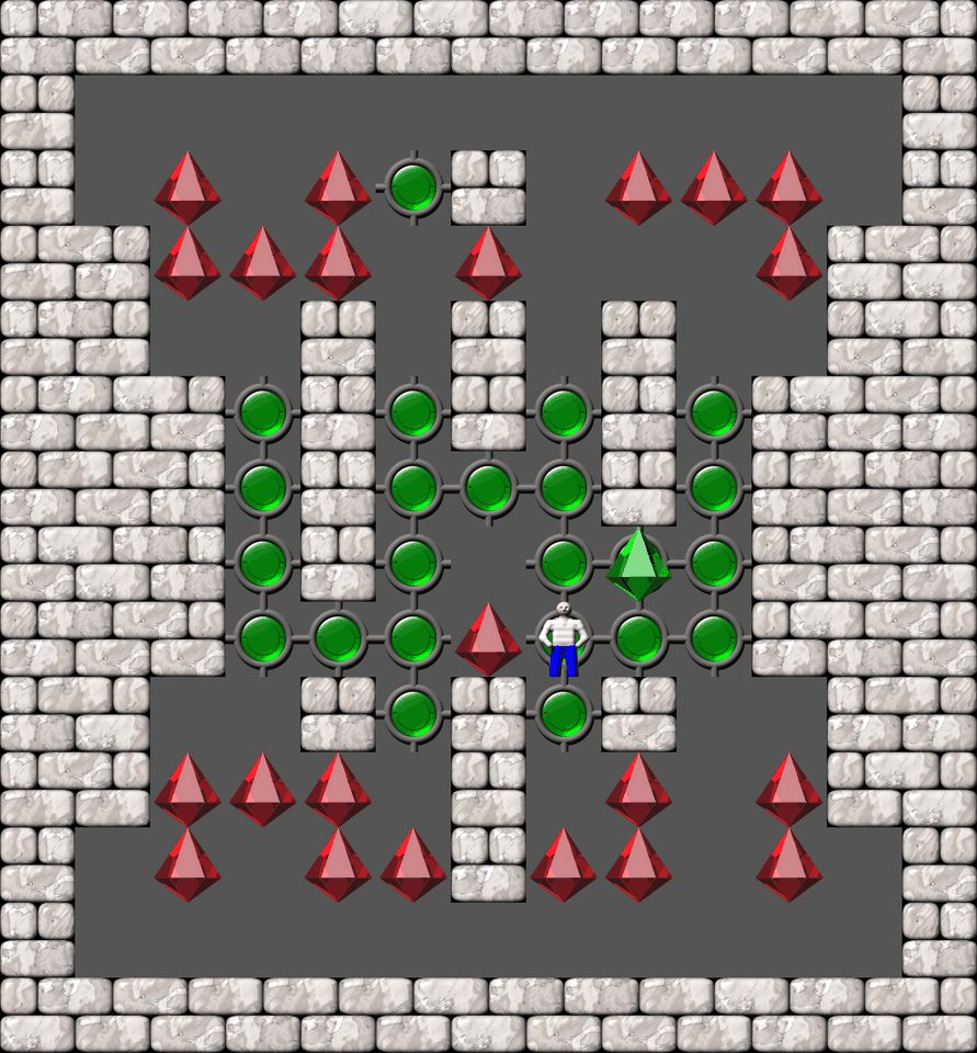 Sokoban Bugs550 collection level 369